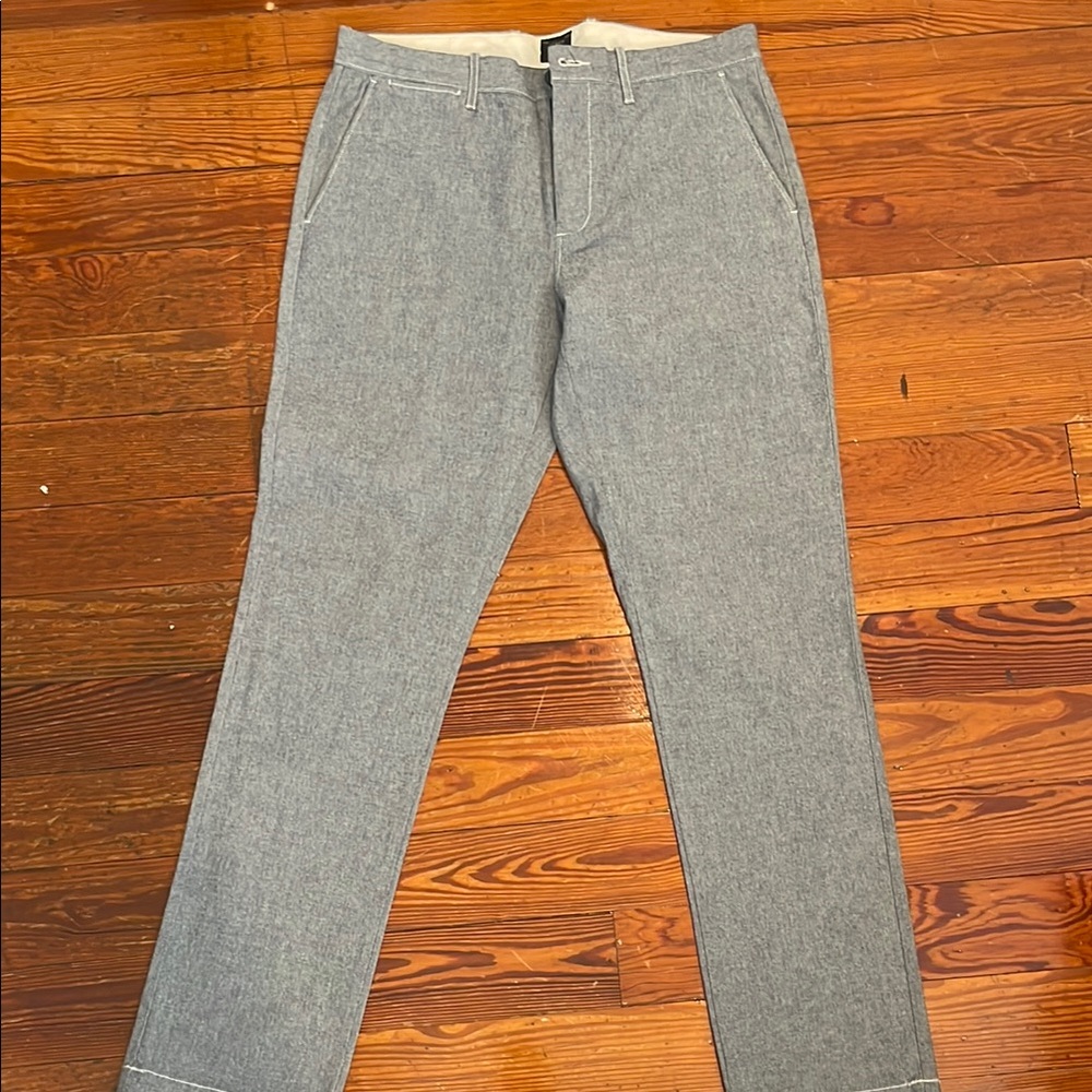 J. Crew Gray Chinos Tailored Fit